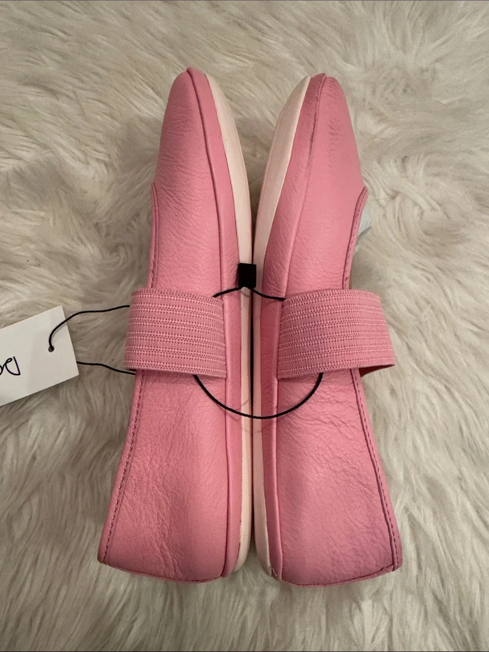 NWT Size 1 Camper Shoes Pink Sella Bombon Mary Jane Shoes with Elastic Strap!